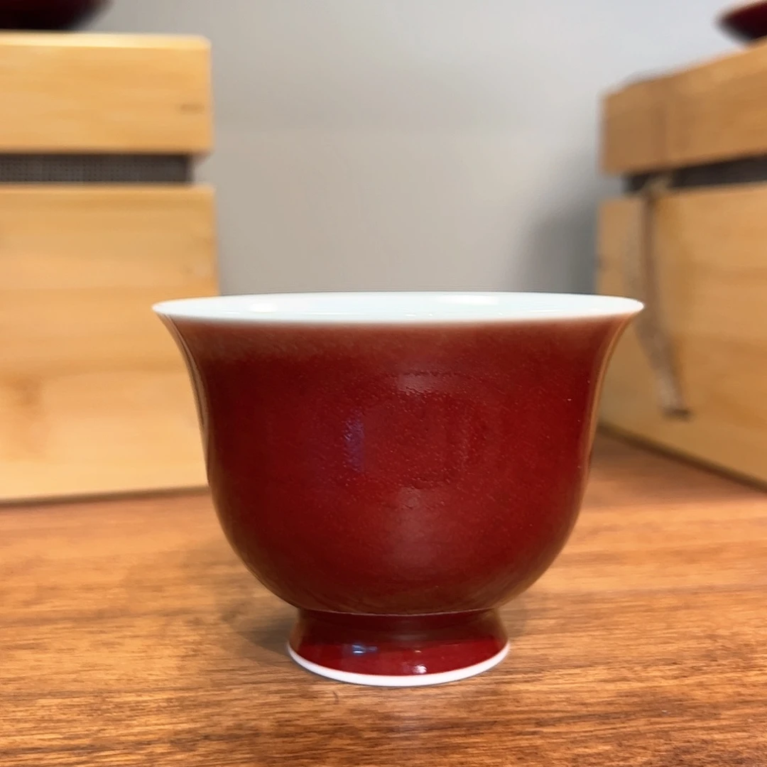 原矿祭红色差放漏100c c