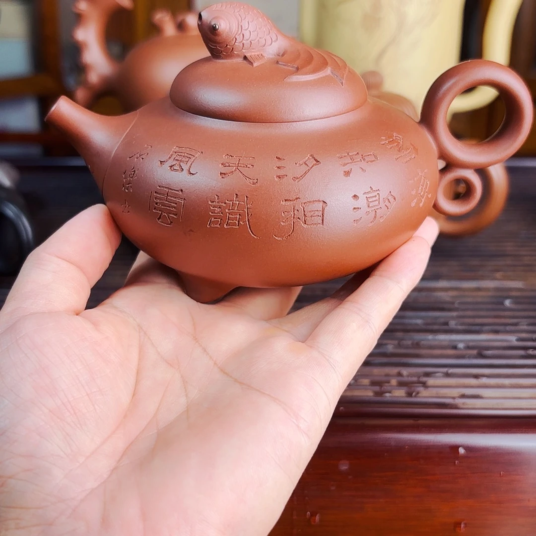 茶壶紫砂精品手工制作