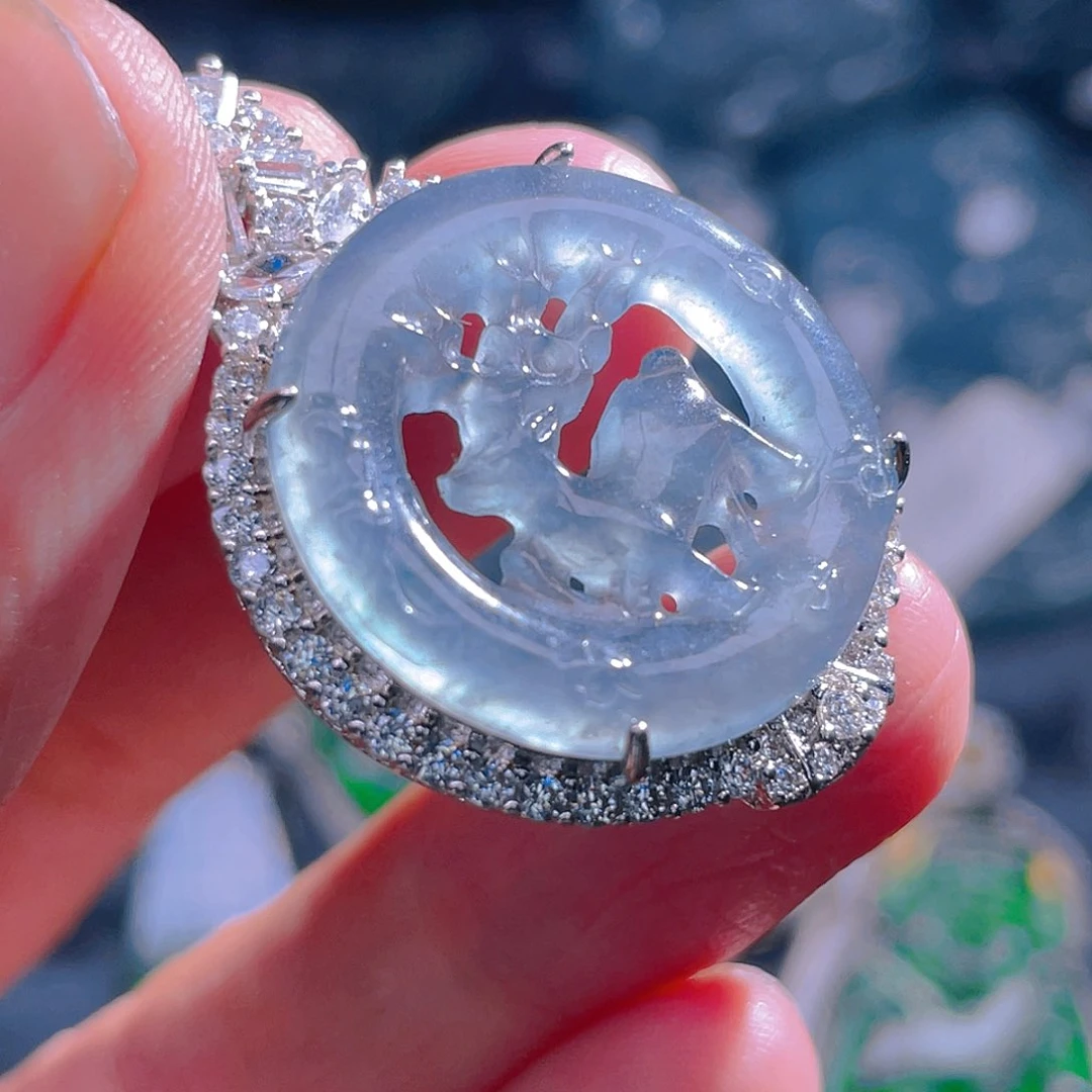 颈饰未镶嵌翡翠翡翠