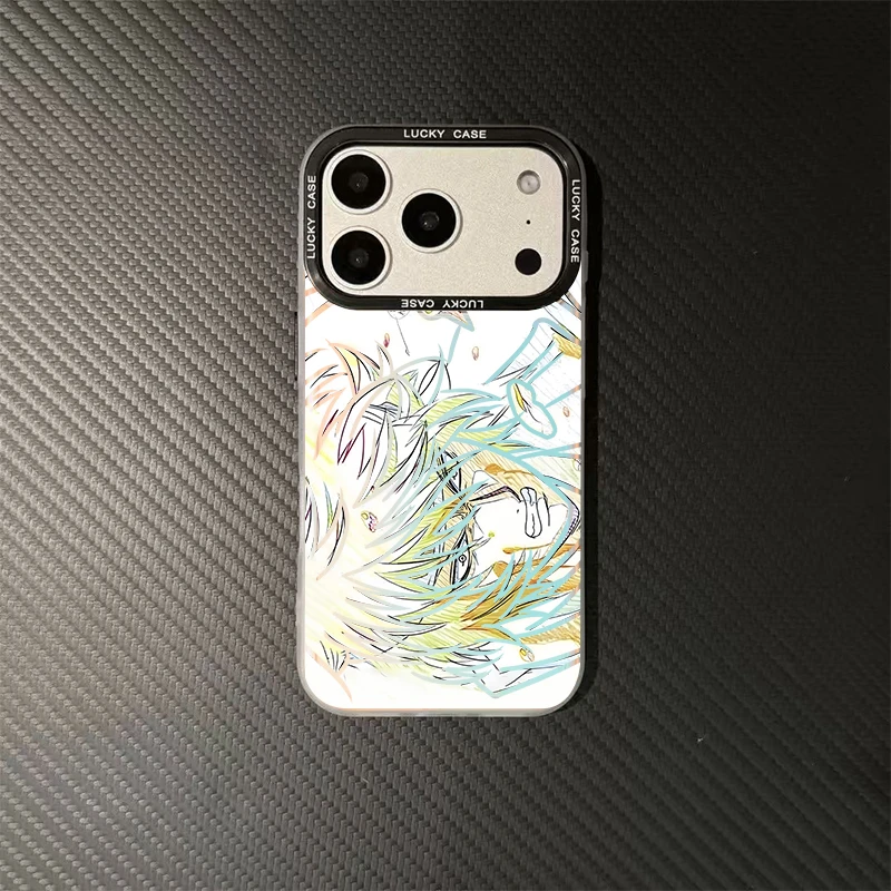 银魂手机壳镭射渐变适用于苹果华为荣耀小米VIVOPPO一加47