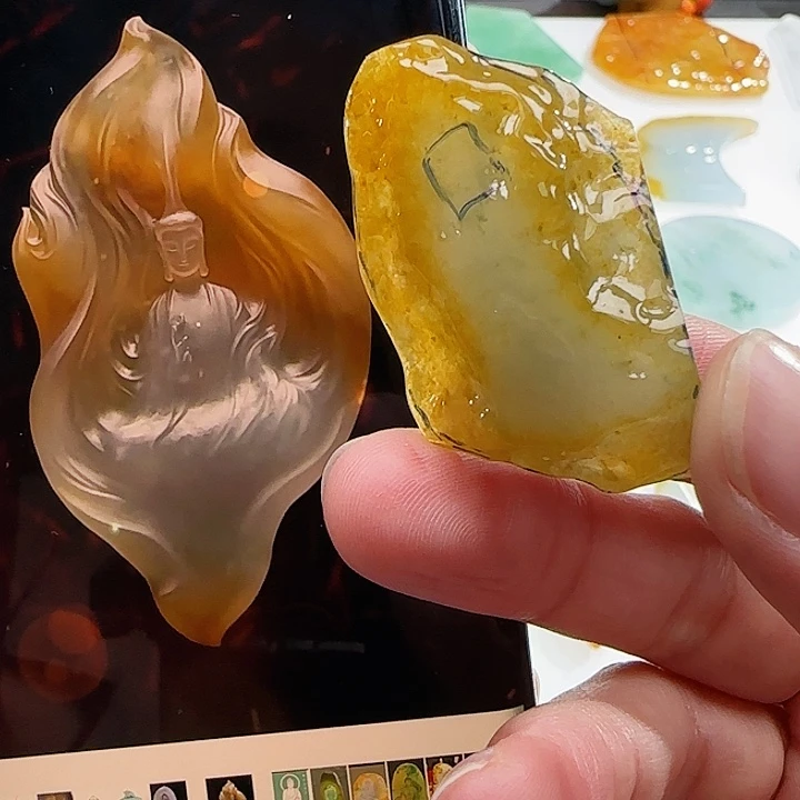 定制翡翠未镶嵌翡翠定制