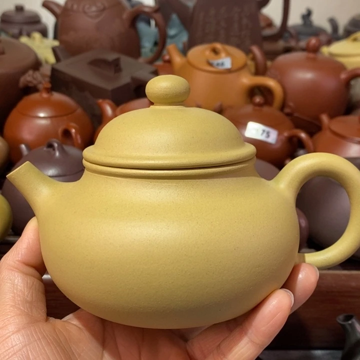 茶壶紫砂微瑕处理一把