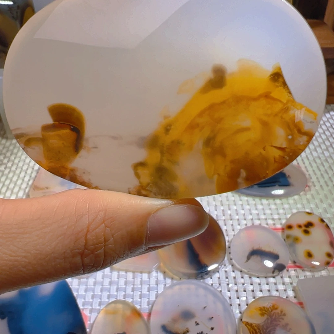 玛瑙/玉髓未镶嵌颈饰