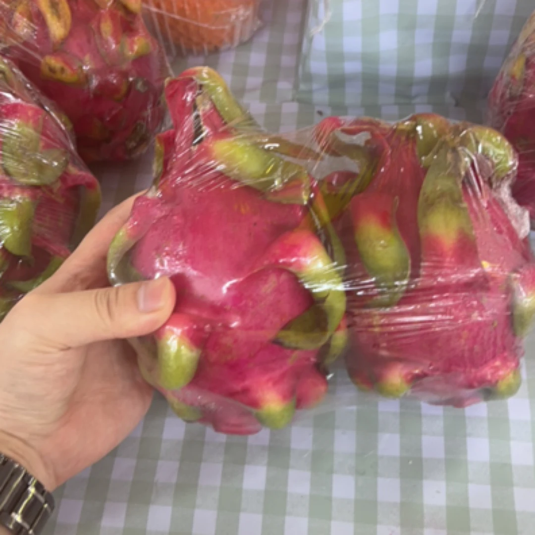 新鲜红心火龙果5个