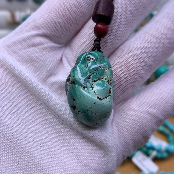 子***.绿松石未镶嵌原矿