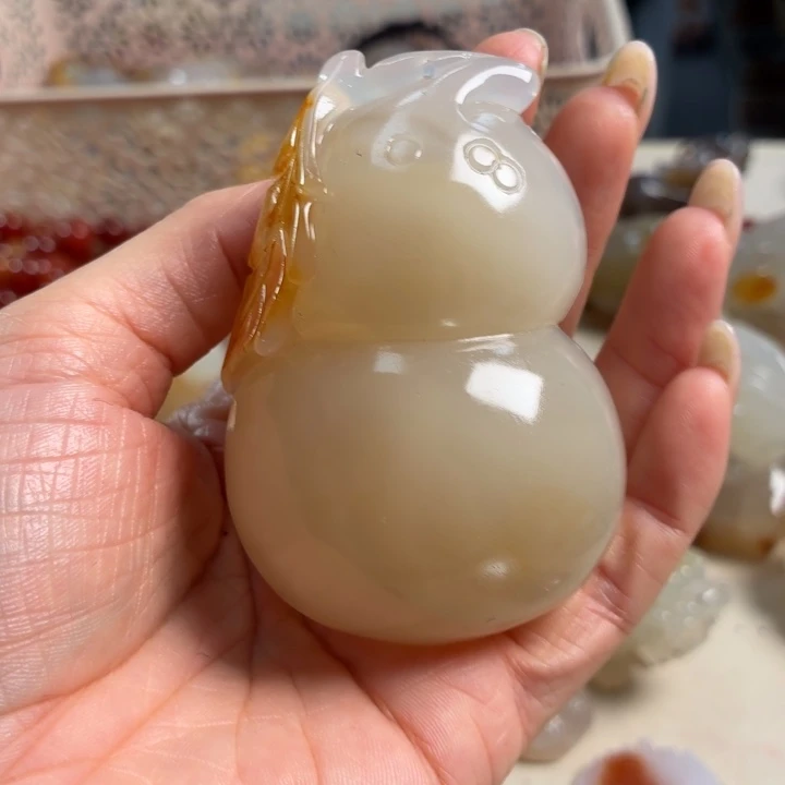 玛瑙/玉髓未镶嵌吊坠(不含链)