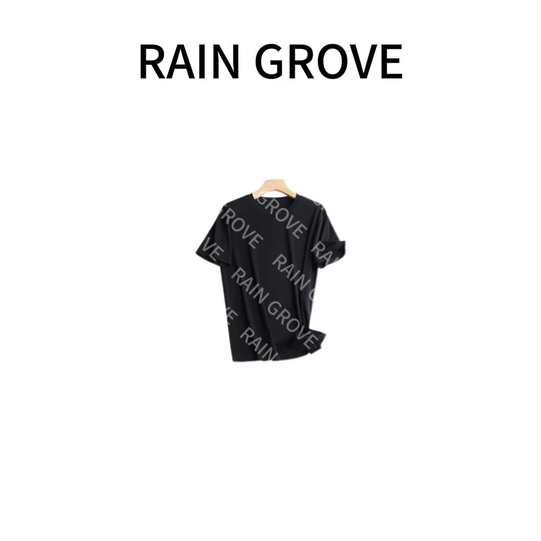 小静折扣~F017A【棉中贵族】液氨棉男士圆领醋酸凉感T恤 （卡码拍大）