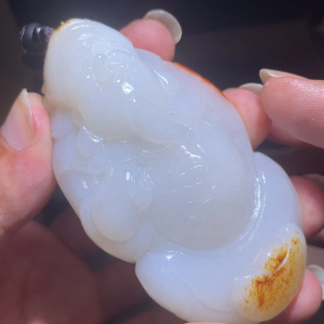 和田玉未镶嵌颈饰d2