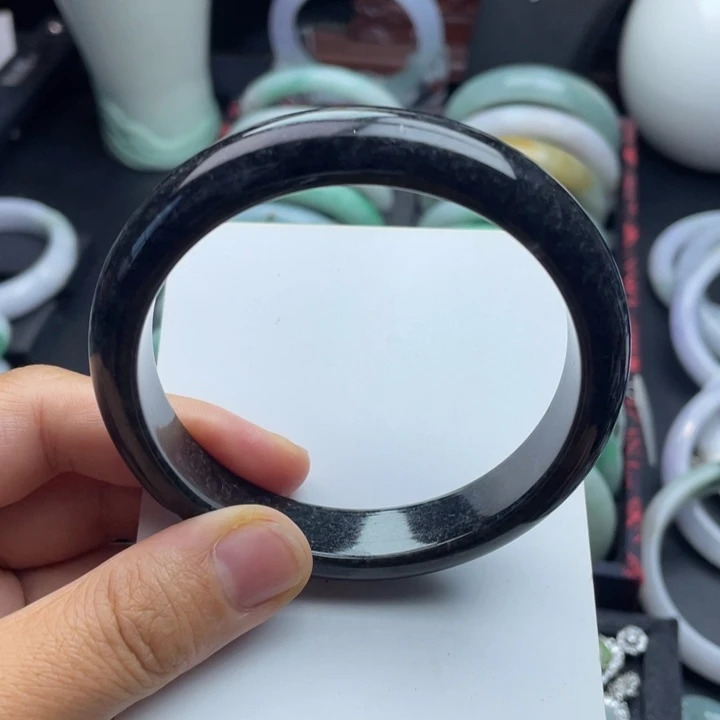 翡翠未镶嵌手镯翡翠手镯61圈口福利