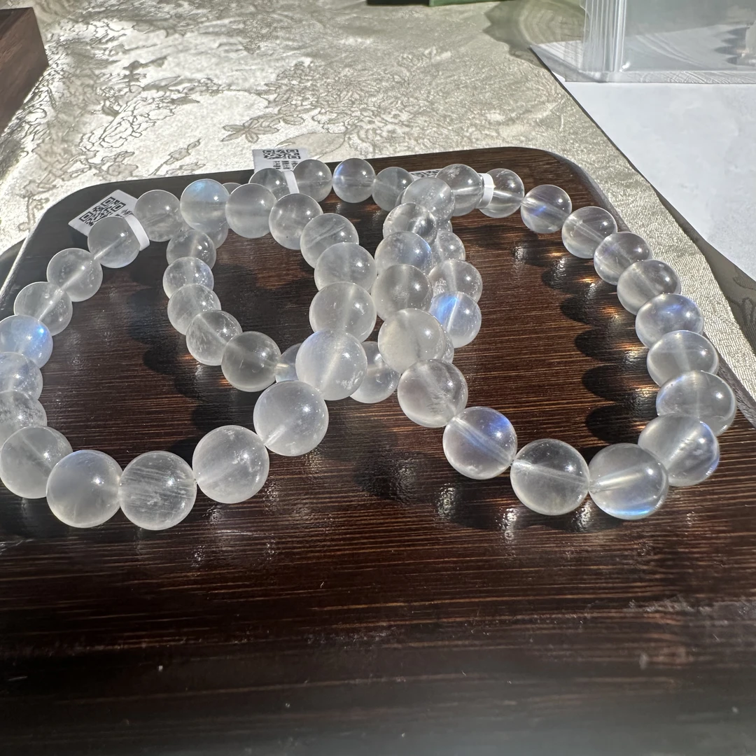 【小院甄选】蓝白月光手链单圈约10mm 多样性发一件 XY104