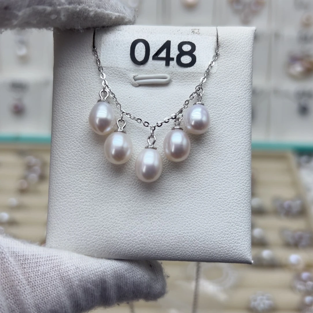 淡水珍珠珍珠银S925镶嵌