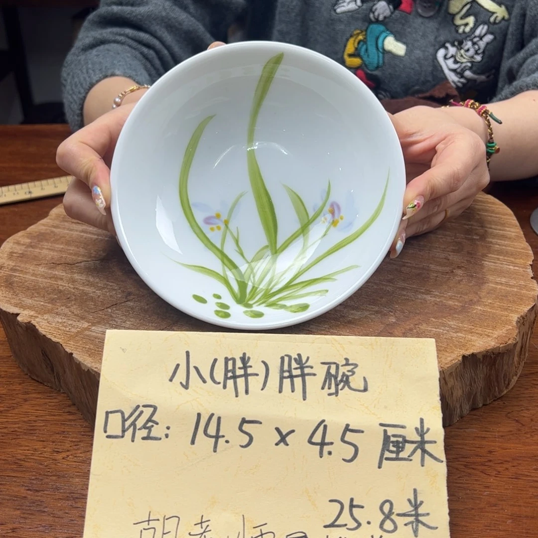 瓷片景德镇陶瓷手工手绘制作