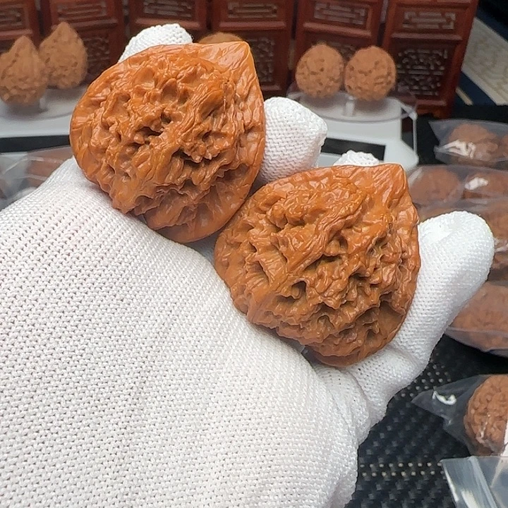 文玩核桃吊坠秤砣40尺老品种留念