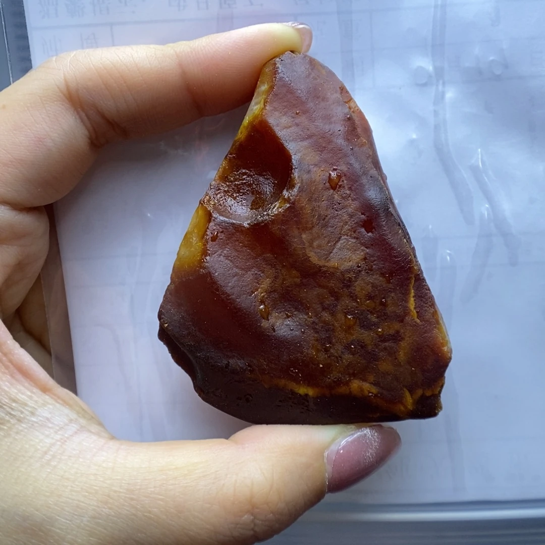 未镶嵌定制蜜蜡郎