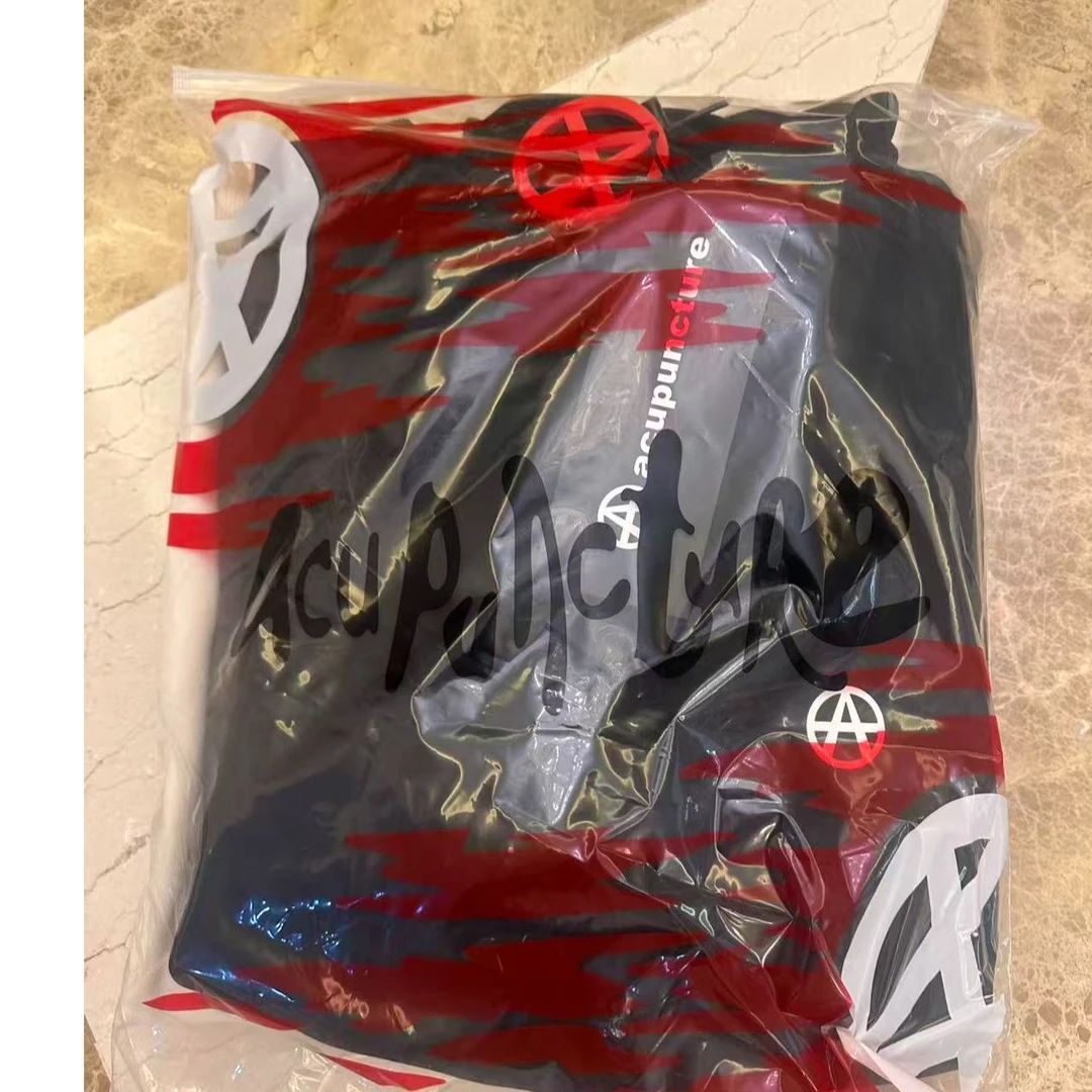 A重磅轻奢半拉式植绒Logo百搭长袖卫衣-男女同款