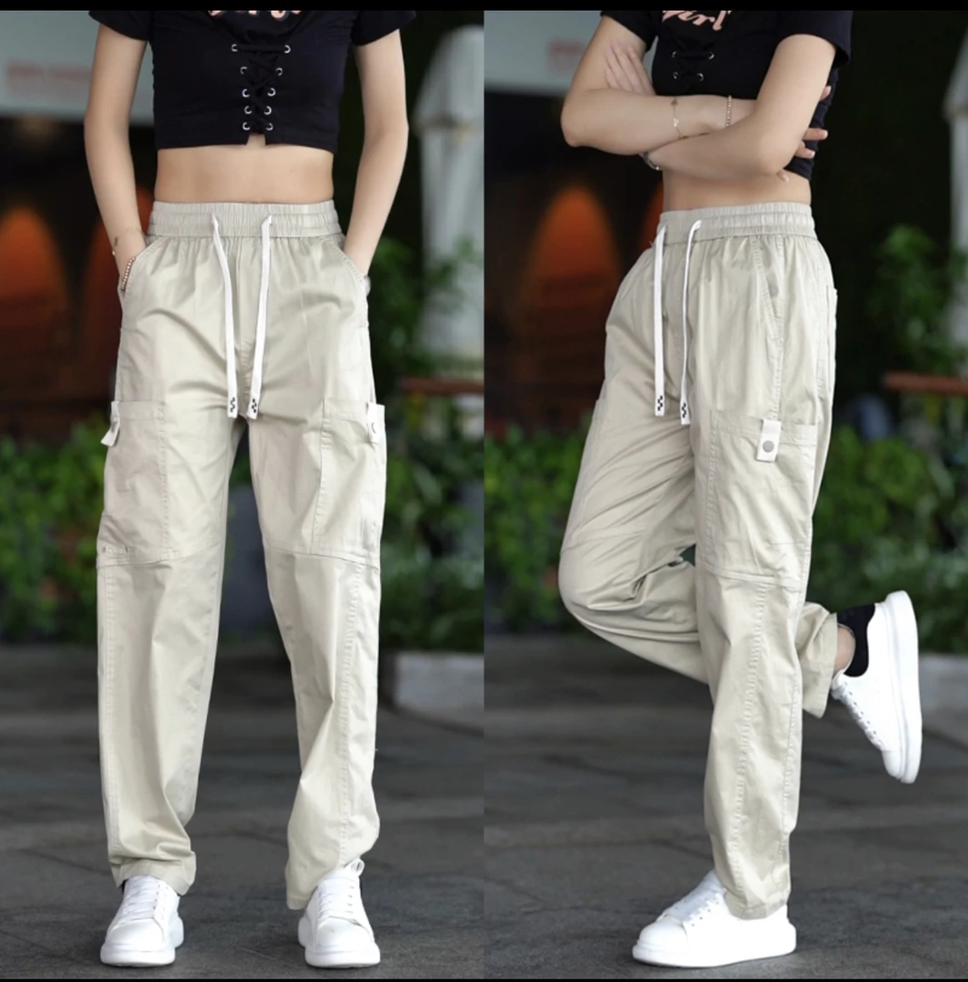 男士休闲裤潮牌美式宽松直筒工装裤子2025新款男士纯棉工装裤