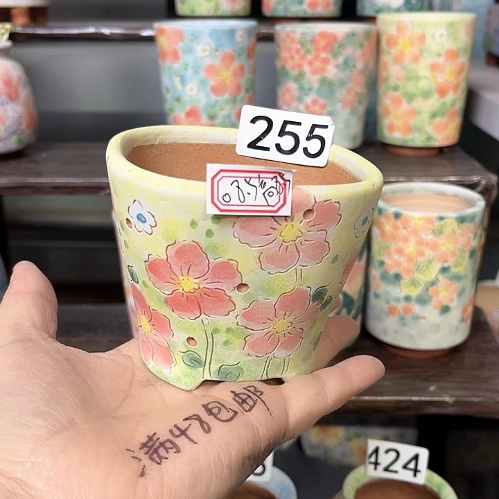 手工制作多肉花盆