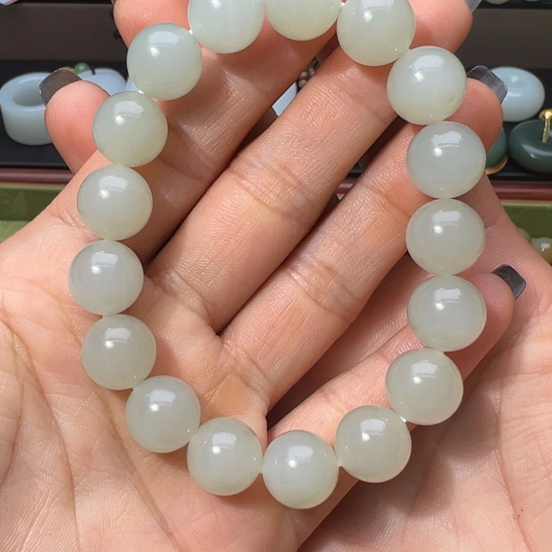 和田玉（糖玉）未镶嵌手链