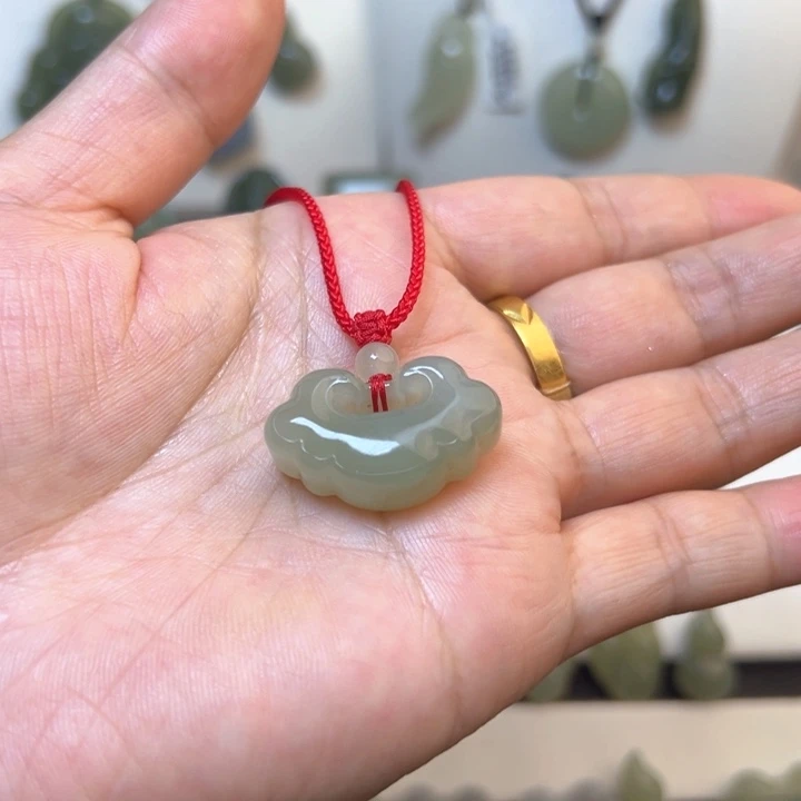 和田玉吊坠(不含链)未镶嵌666