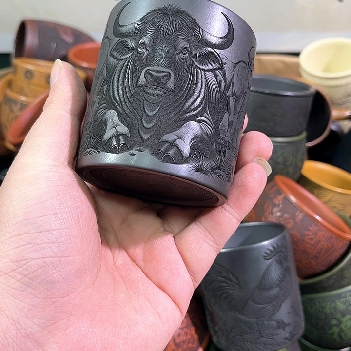 茶杯紫砂全手工紫砂主人杯