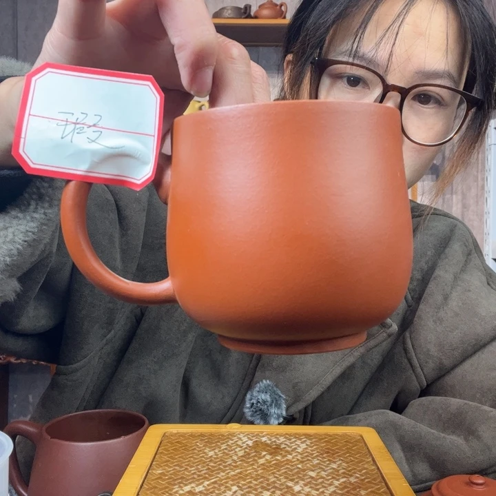 茶杯紫砂原矿紫砂杯