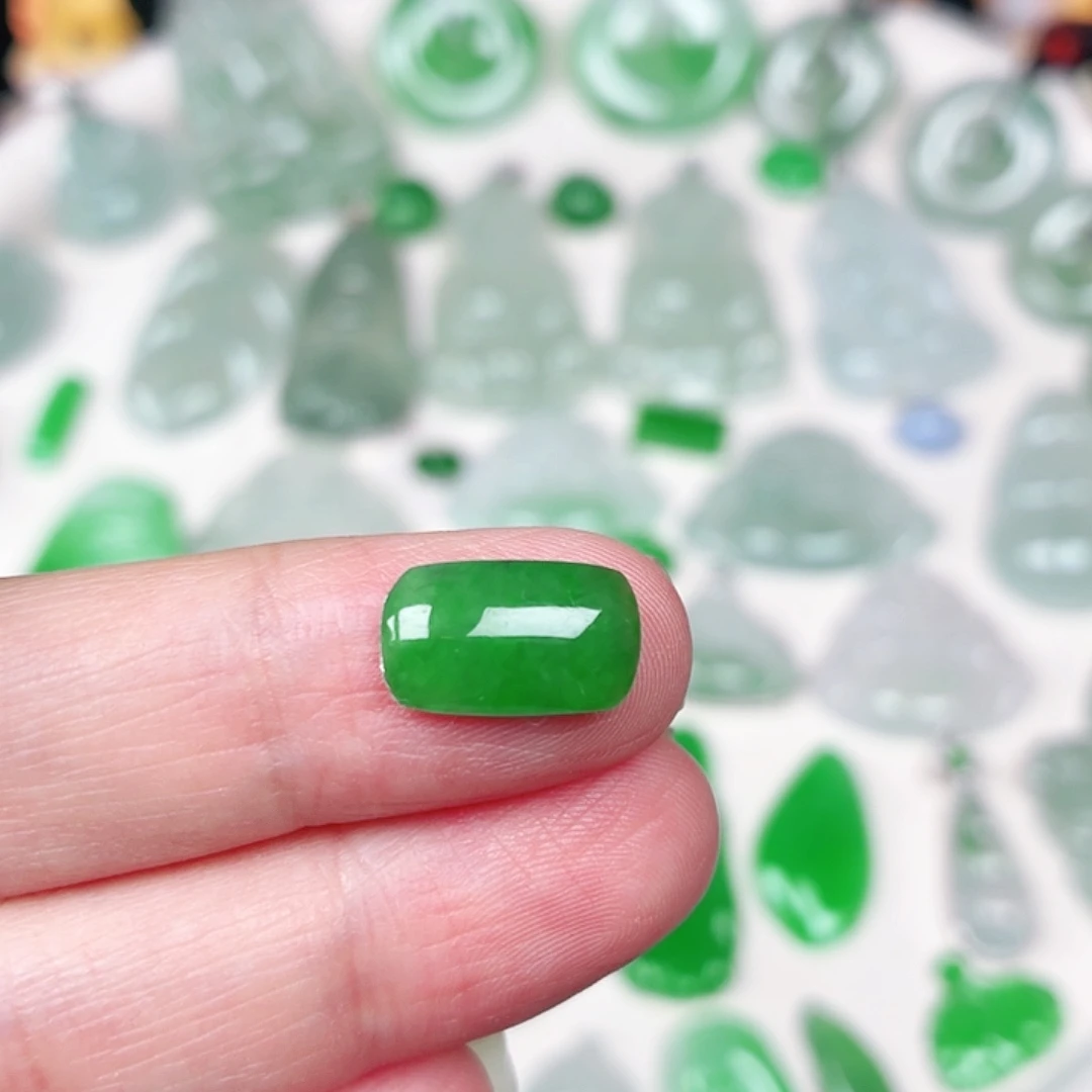 翡翠裸石缅甸天然A货翡翠