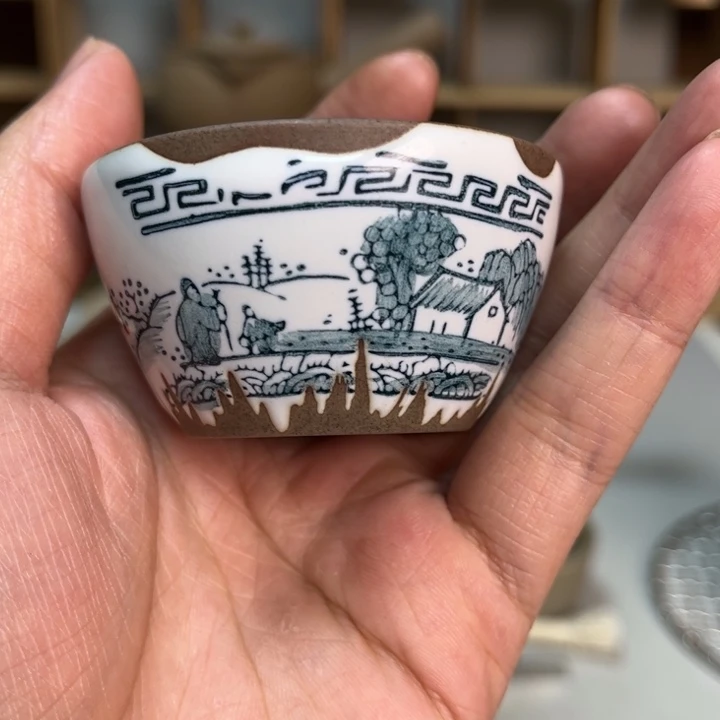 壶老段烧陶瓷茶器