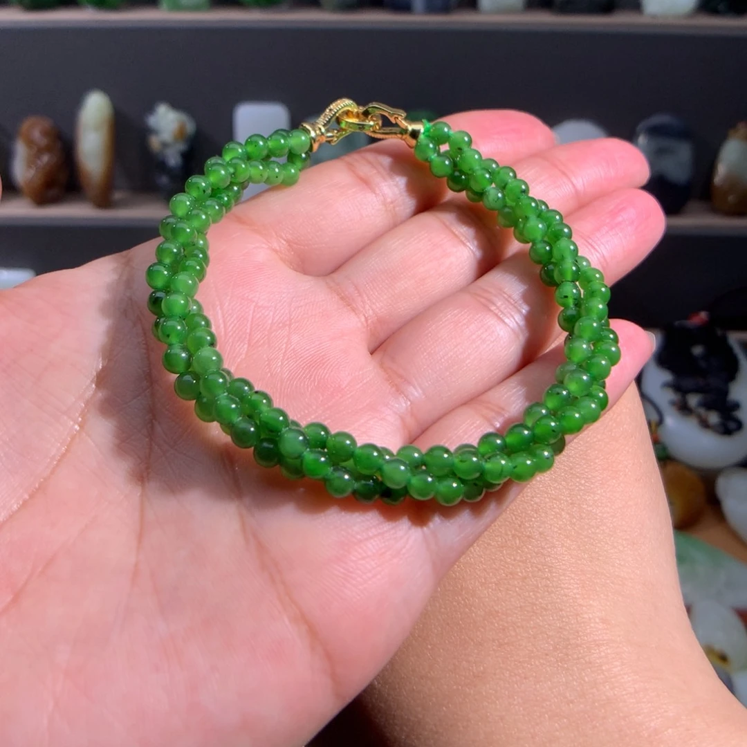 和田玉手链未镶嵌