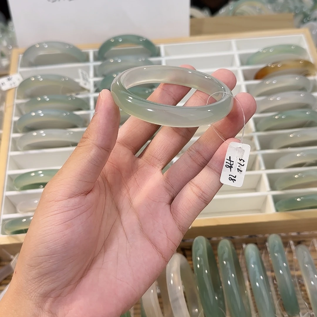 手镯玛瑙/玉髓未镶嵌圈口57.2