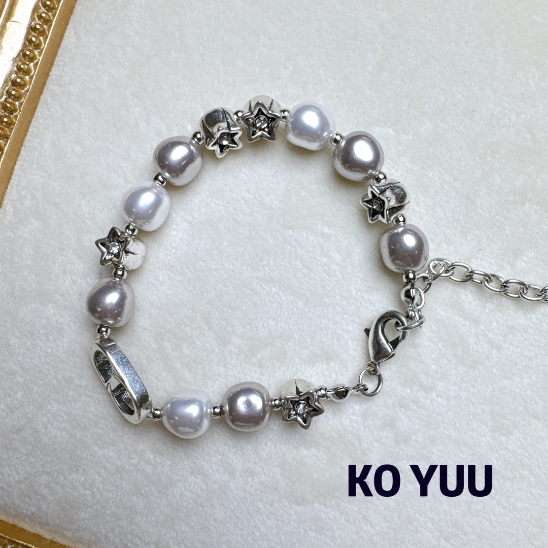 铜合金仿珍珠手链 【雨桐高奢饰品】手链CC00492