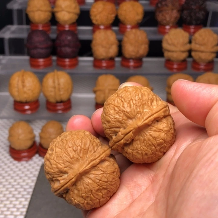 文玩核桃把件7金钱蟒元宝