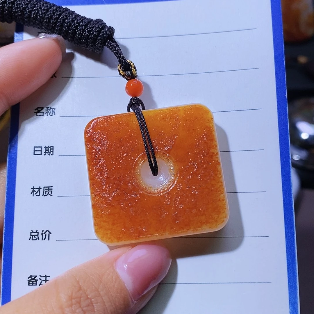 和田玉颈饰未镶嵌一*