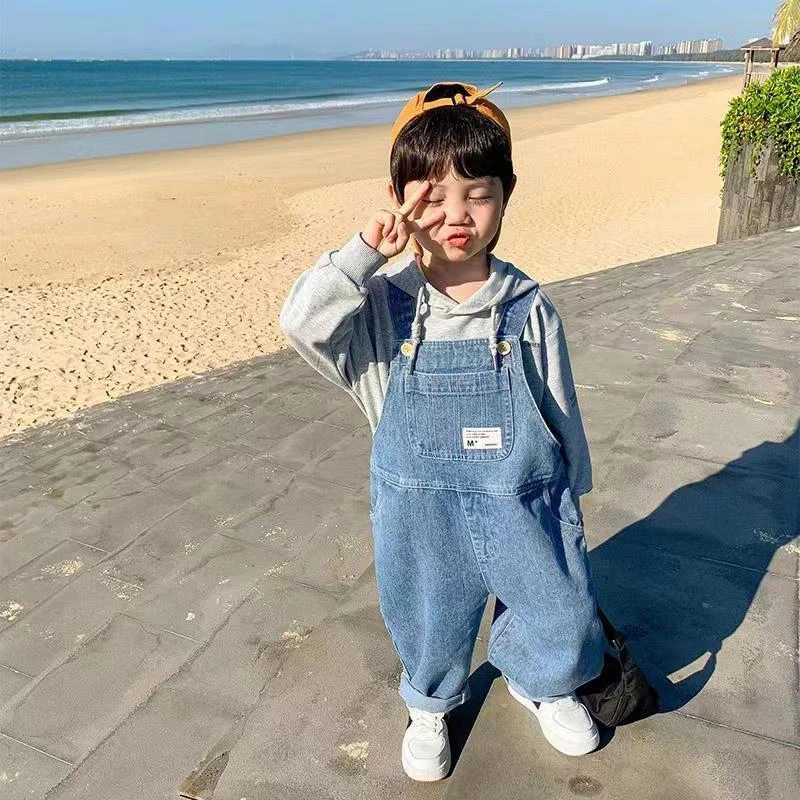 宝宝春款条绒卫裤