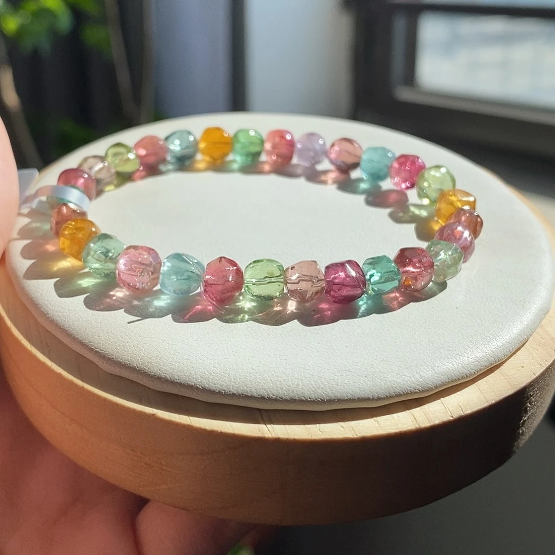 未镶嵌手链碧玺戒面