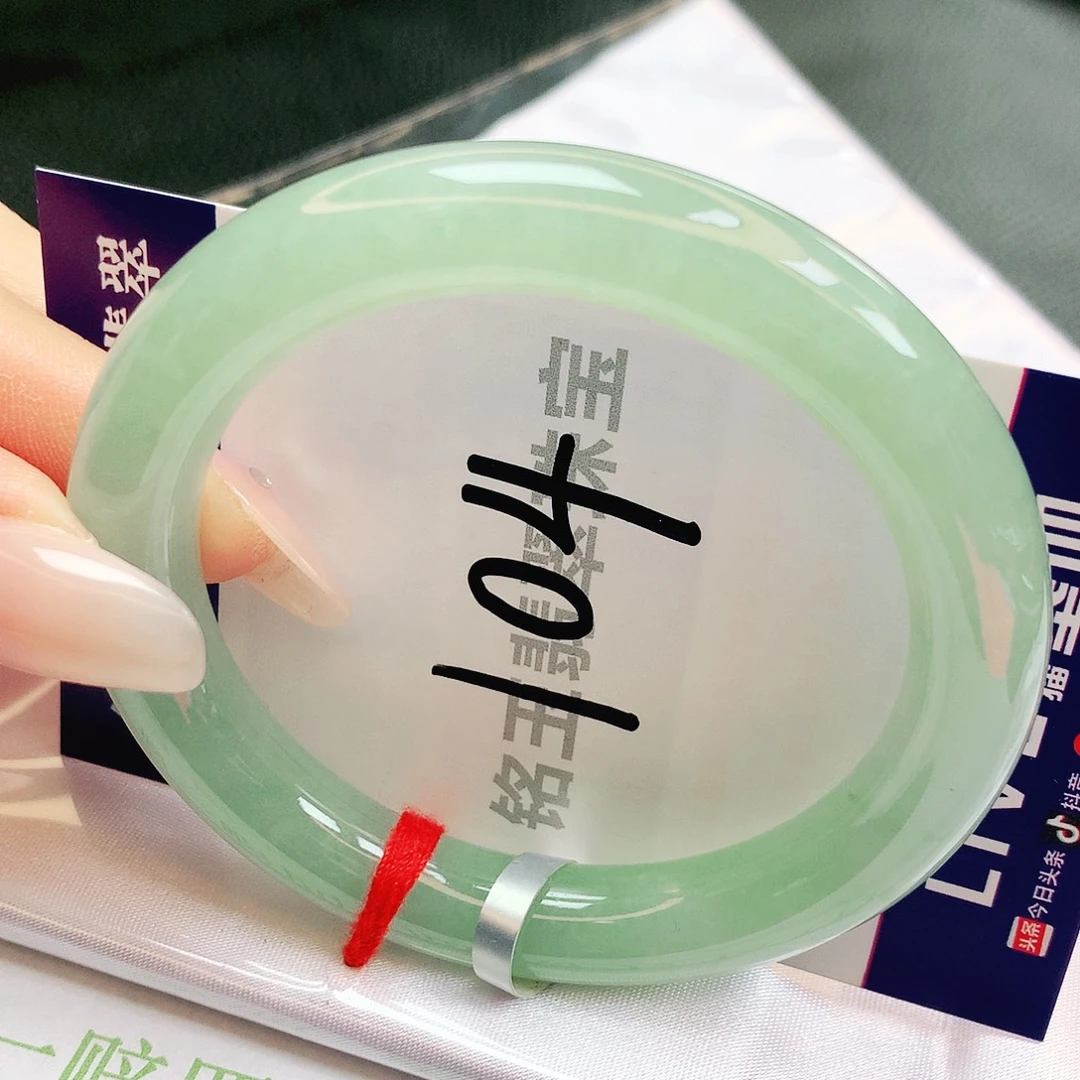 翡翠未镶嵌手镯缅甸天然a货翡翠
