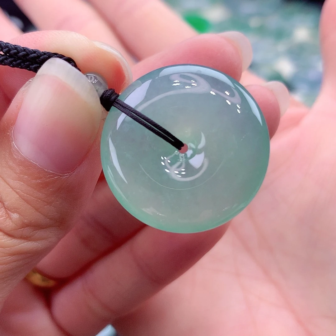 颈饰未镶嵌翡翠编号39尺寸25.5-6.5