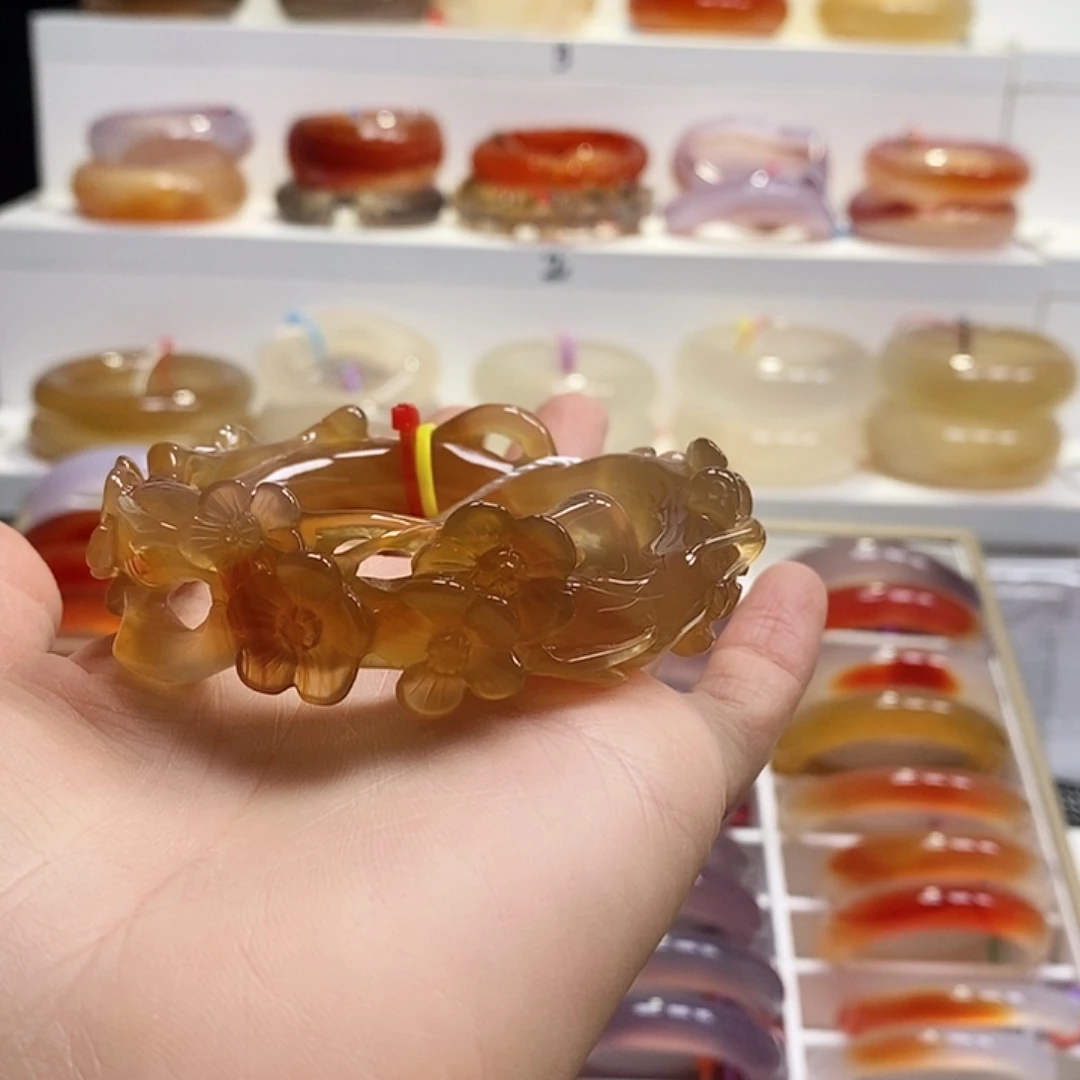 玛瑙/玉髓未镶嵌手镯