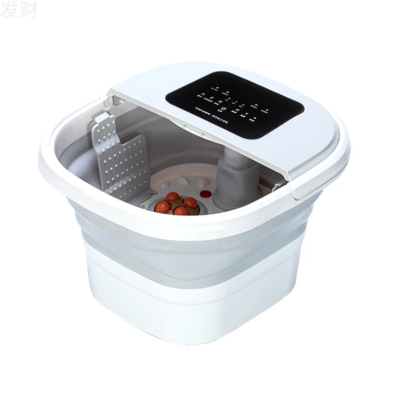 新款折叠足浴盆深桶便携加热足浴器电动家用全自动按摩泡桶