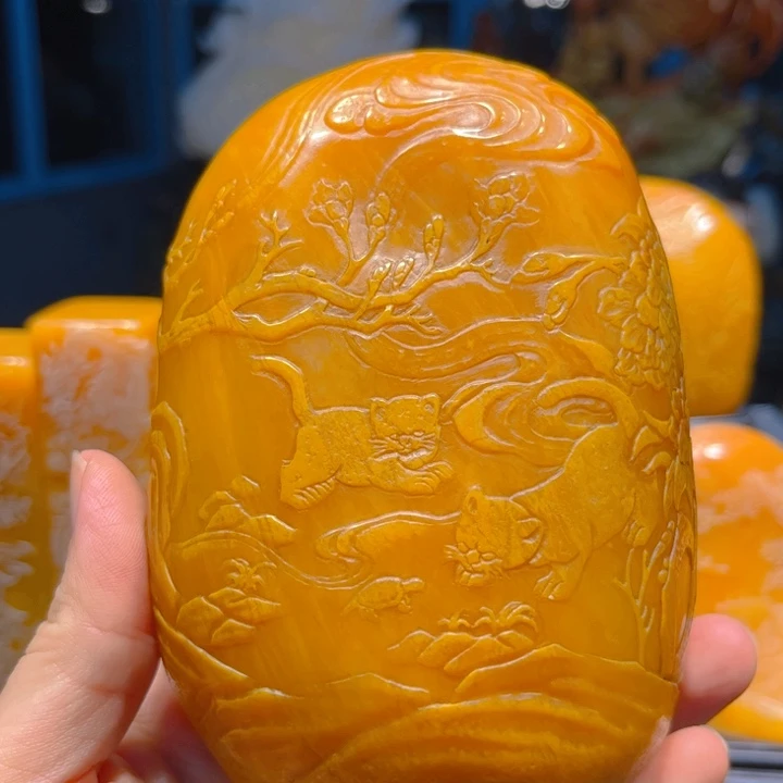 寿山石抖****好寿山石雕刻艺术品