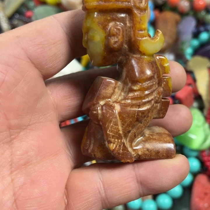 未镶嵌和田玉（糖玉）挂件