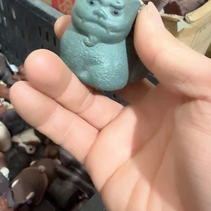 紫砂茶宠雕塑瑕疵茶宠