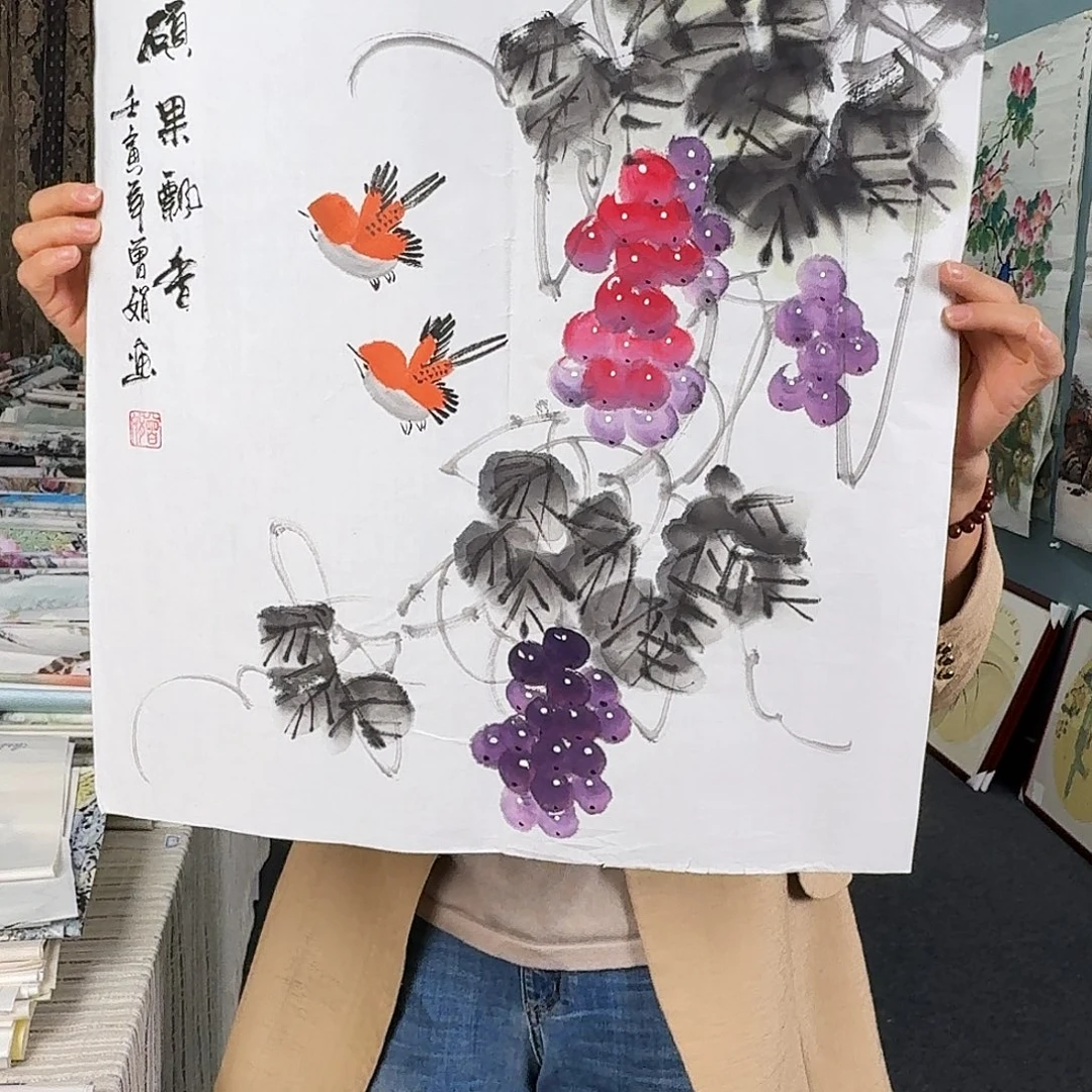 纯手绘的好看作品