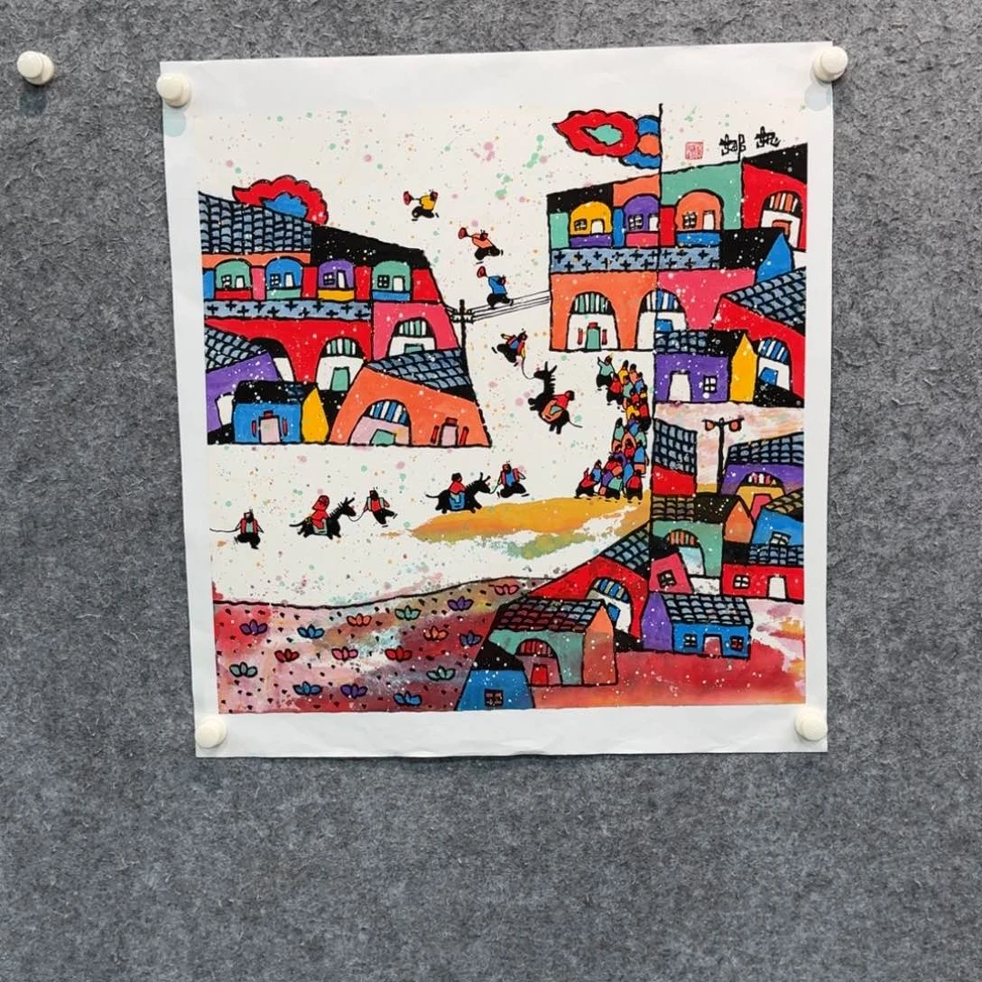 国画国画作品YNN老师