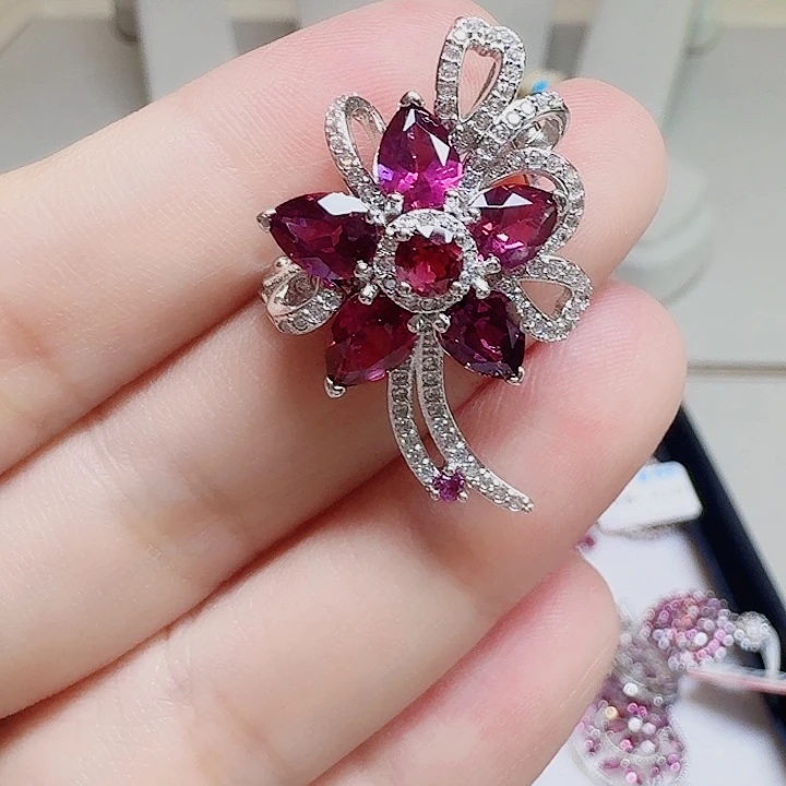 吊坠925银合成立方氧化锆