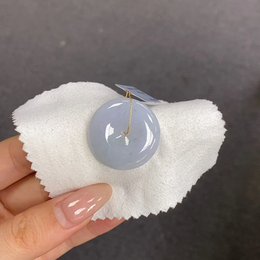 【闪购商品】翡翠未镶嵌颈饰平安扣