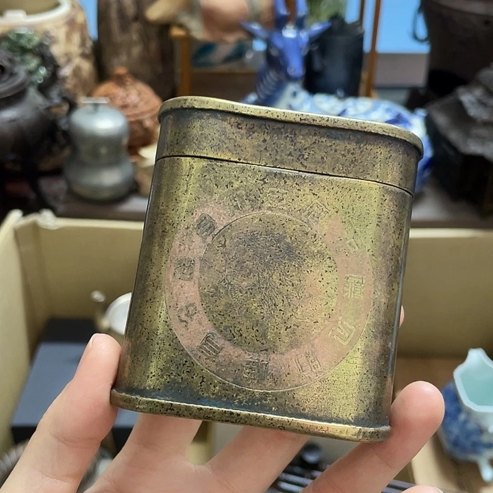 铜中古工艺品摆件