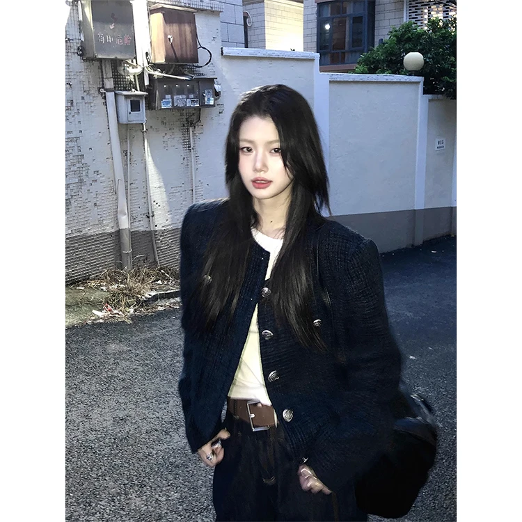 【倪子清仓】小香风BD短外套243R3127
