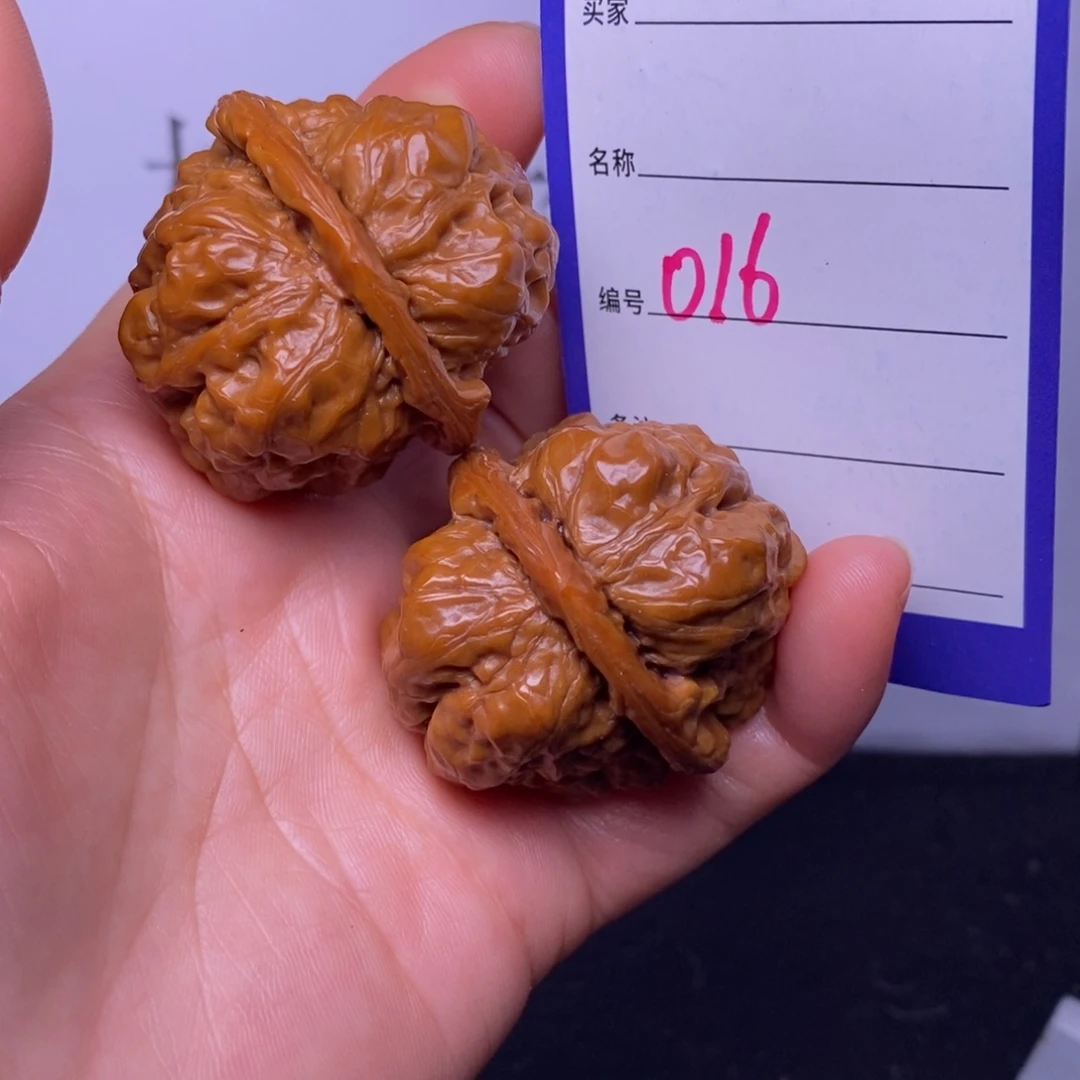 文玩核桃把件016/39蛤蟆头