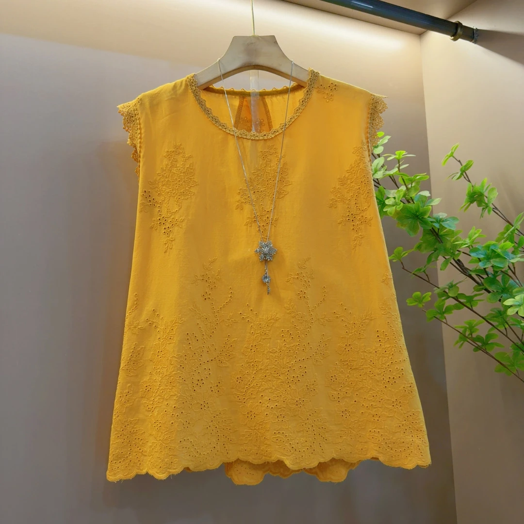 洋气百搭显瘦圆领宽松减龄后背设计感气质上衣(长62左右)