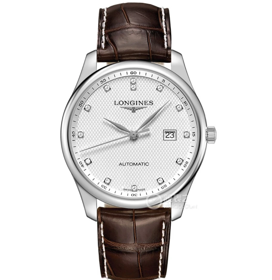 99新 Longines/浪琴 /名匠893钻刻/表径42/